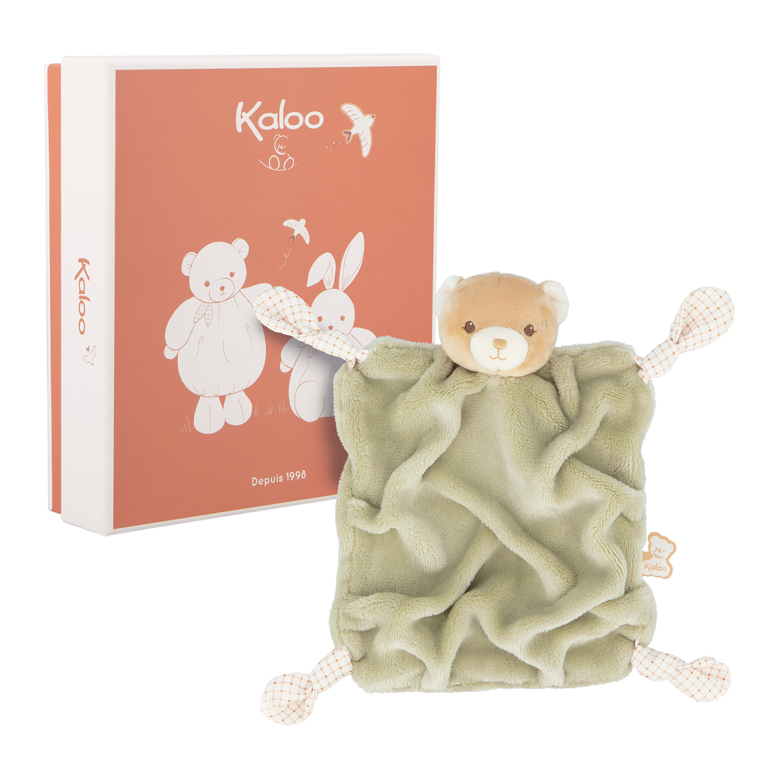 INTEMPOREL: DOUDOU OURSON - VERT KALOO