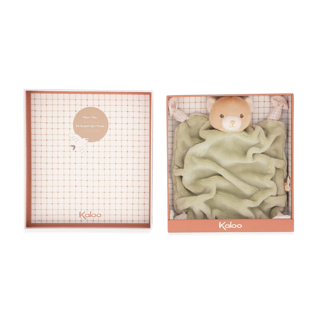 INTEMPOREL: DOUDOU OURSON - VERT KALOO