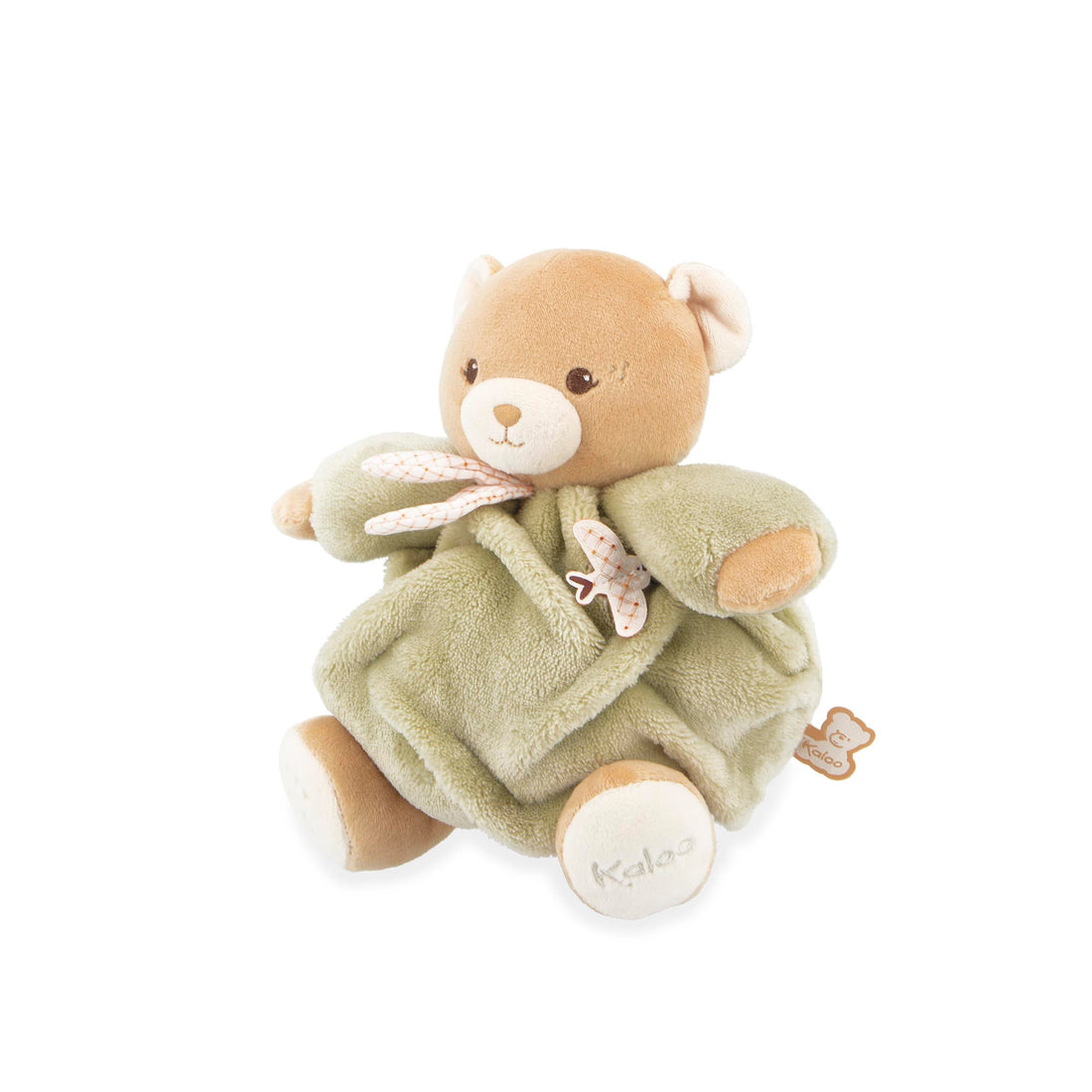 INTEMPOREL: OURSON - VERT- 17cm KALOO