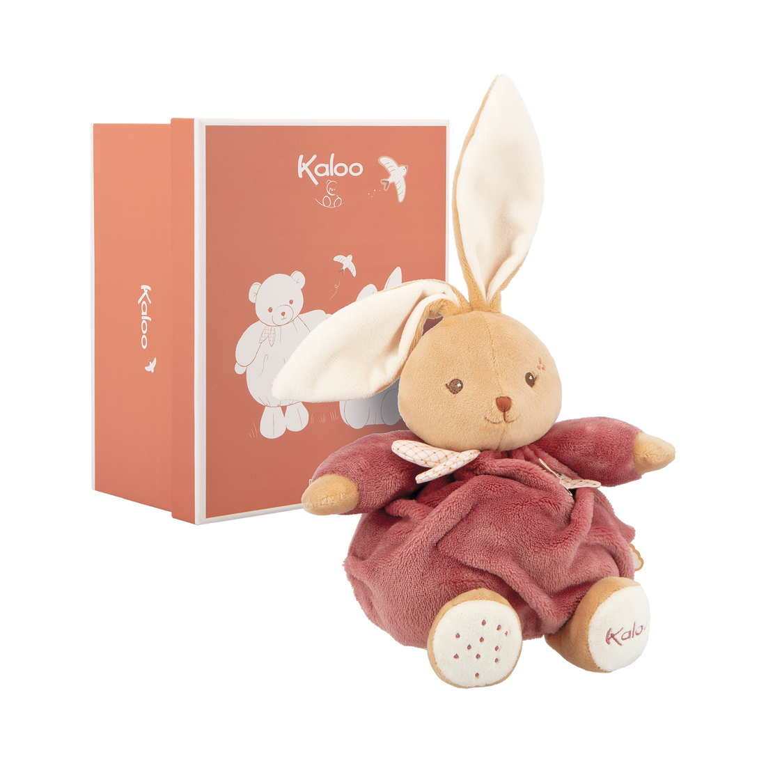 INTEMPOREL: LAPIN - ROSE FONCÉ - 17cm KALOO