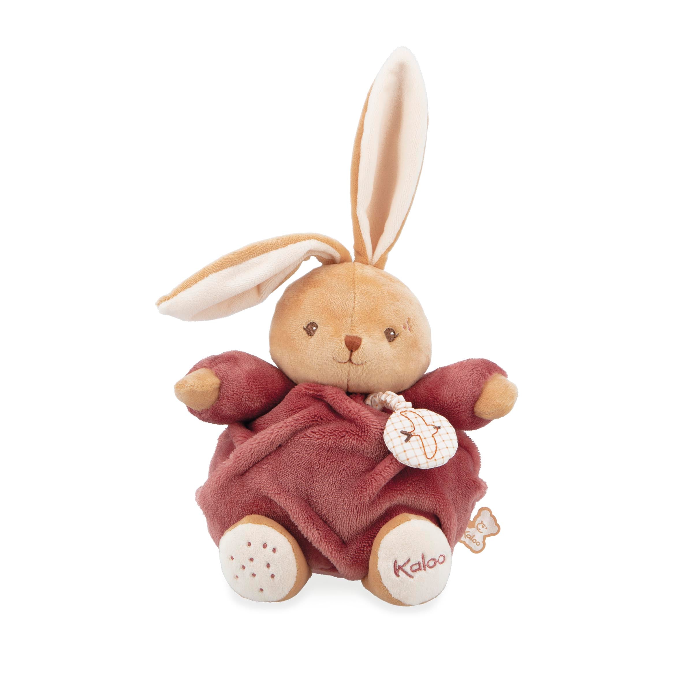 INTEMPOREL: SOLEIL LAPIN MUSICAL - ROSE FONCÉ - 17cm KALOO