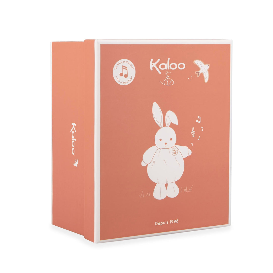 INTEMPOREL: SOLEIL LAPIN MUSICAL - ROSE FONCÉ - 17cm KALOO