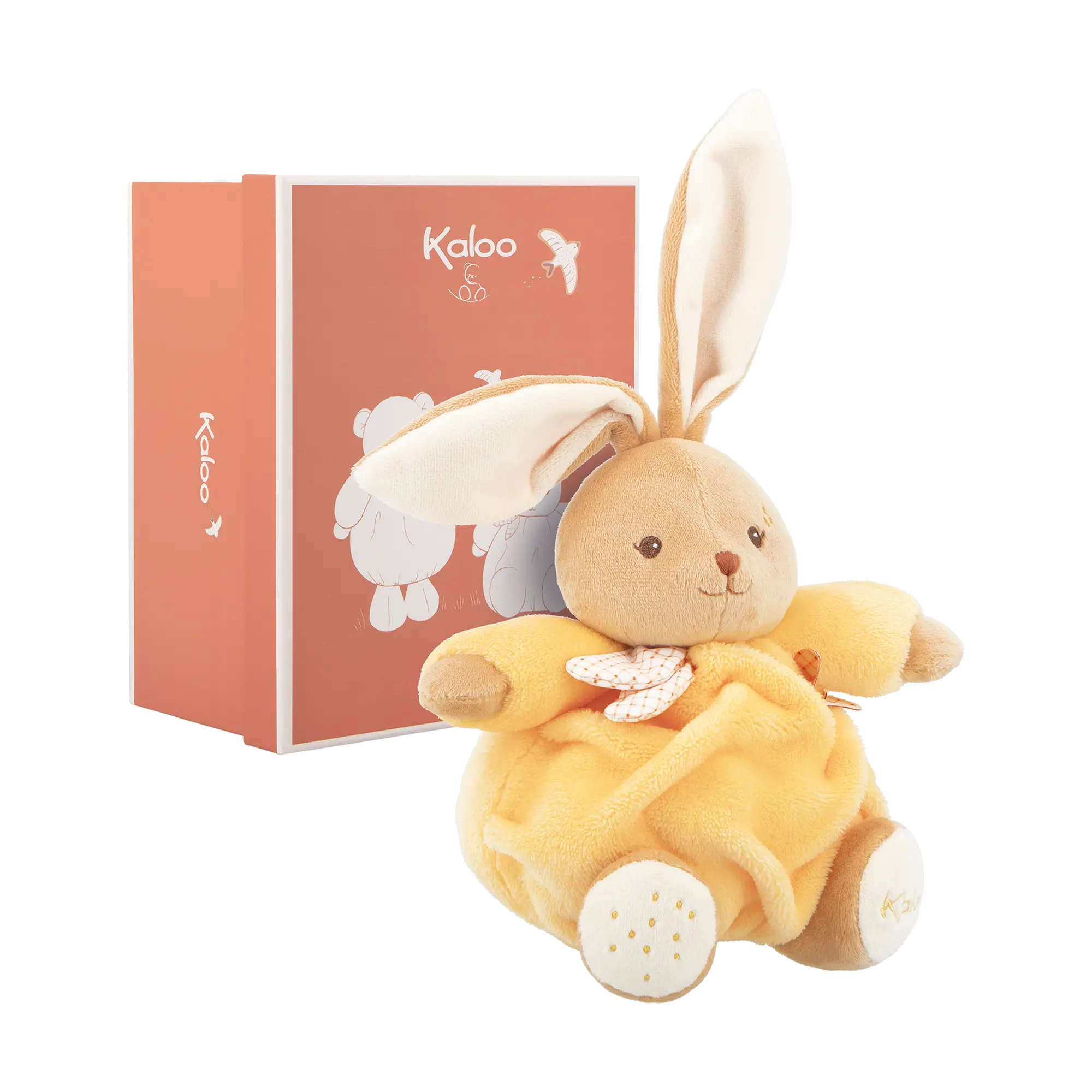 INTEMPOREL: LAPIN - JAUNE - 17cm KALOO