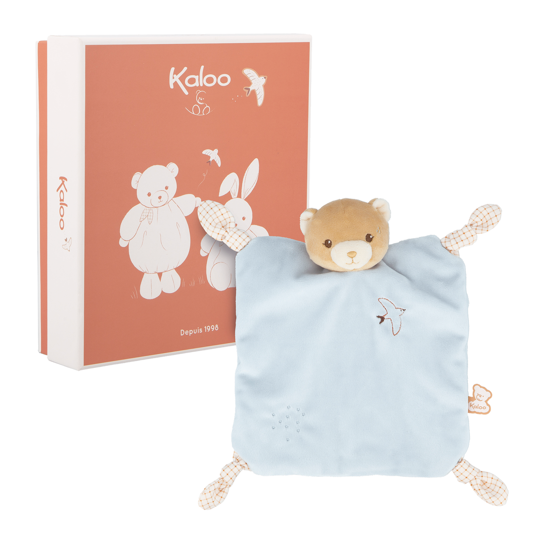 INTEMPOREL: DOUDOU OURS - BLEU KALOO