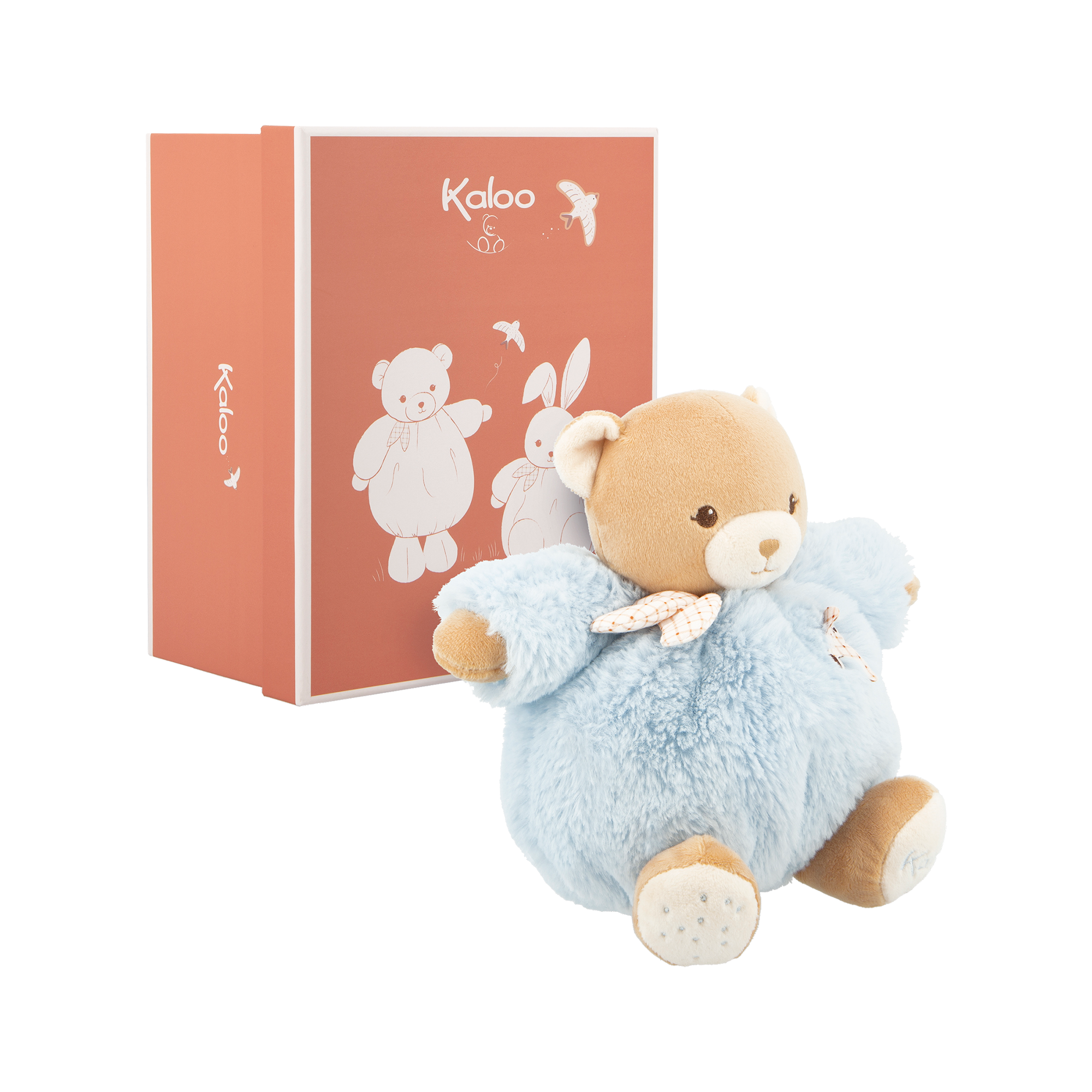 INTEMPOREL: OURS - BLEU - 17cm KALOO
