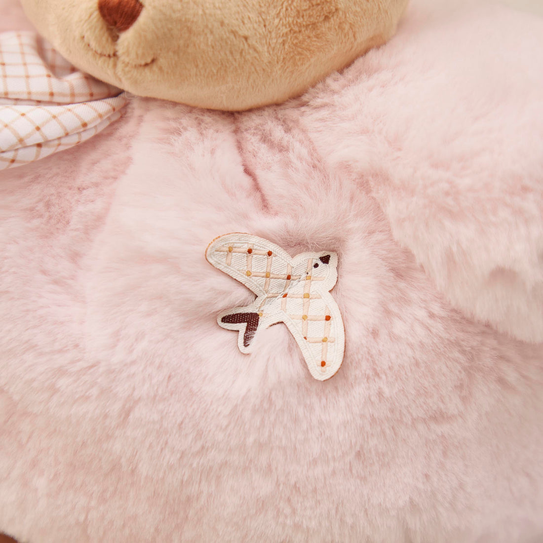 INTEMPOREL: LAPIN - ROSE - 17cm KALOO