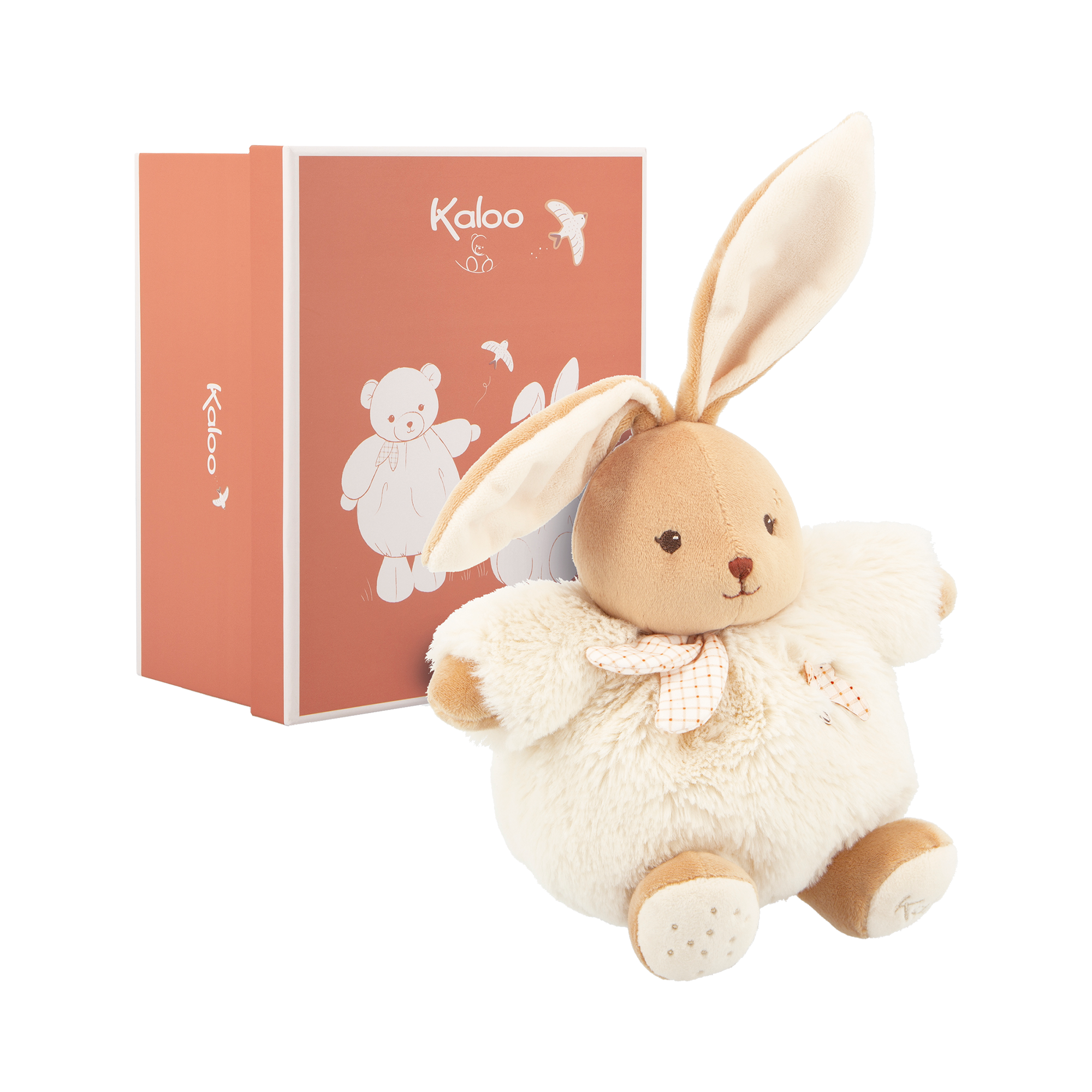 INTEMPOREL: LAPIN - CRÈME - 17cm KALOO