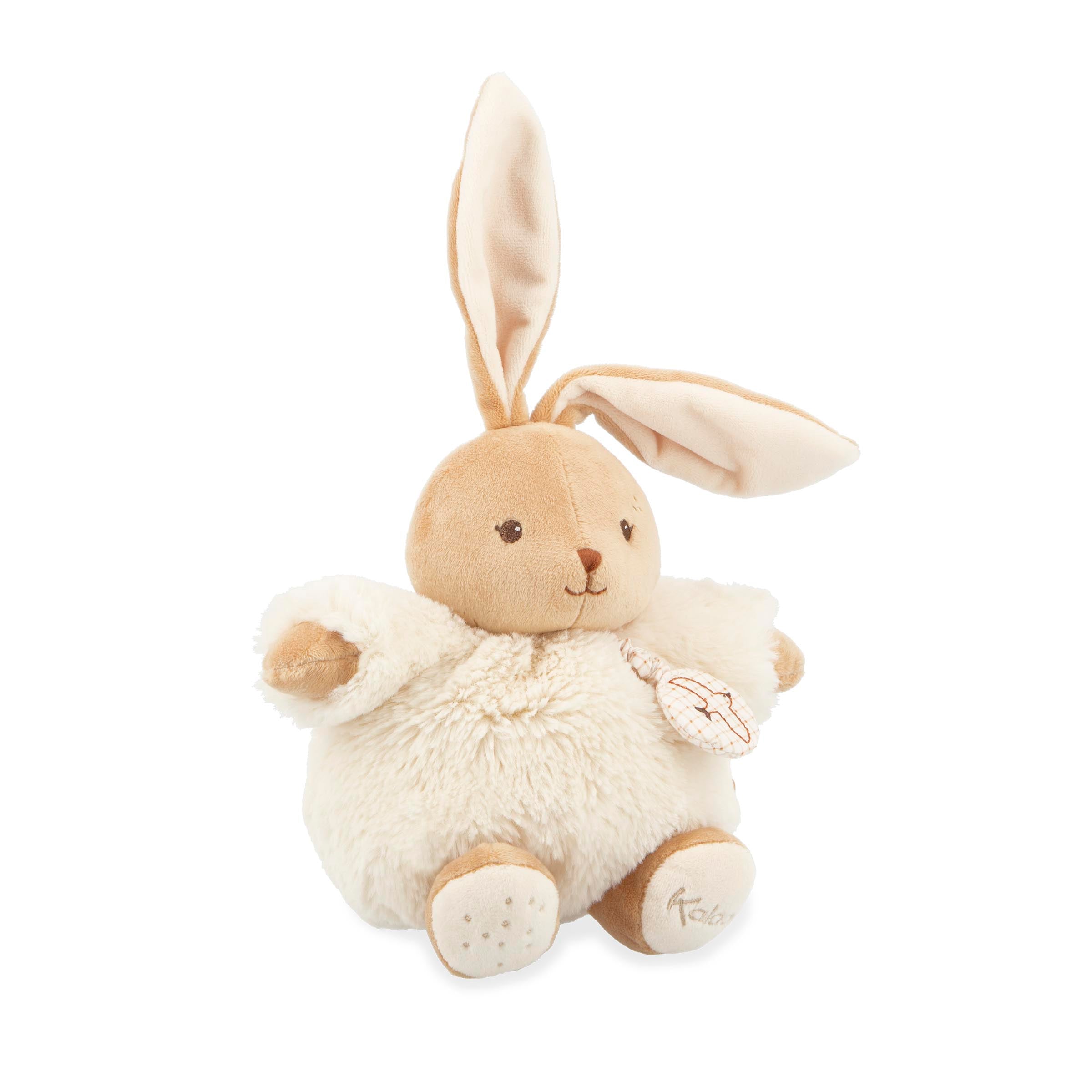INTEMPOREL: LAPIN MUSICAL - CRÈME - 17cm KALOO