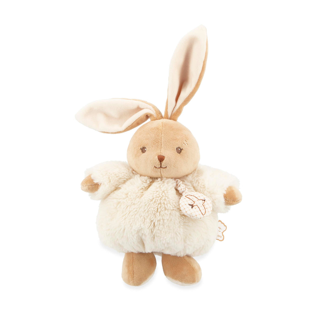INTEMPOREL: LAPIN MUSICAL - CRÈME - 17cm KALOO