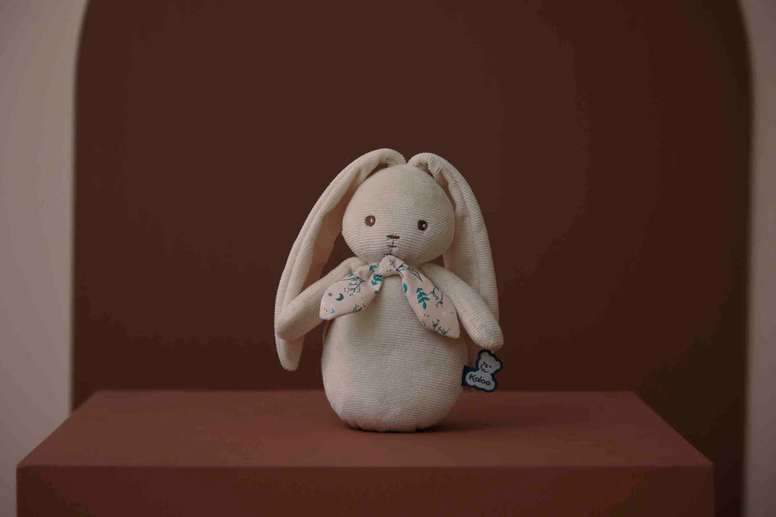 LAPINOO: PELUCHE VEILLEUSE NOMADE - CRÈME KALOO