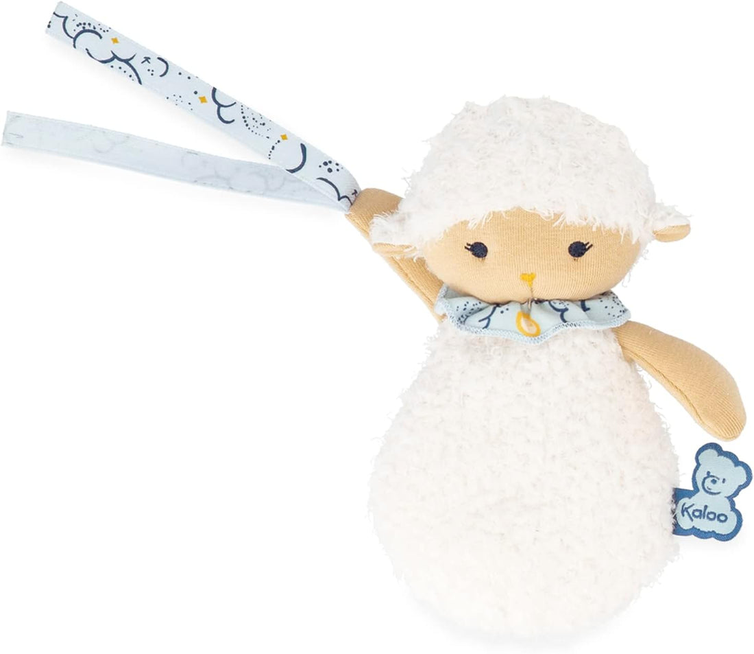 MES 3 DOUDOUS MOUTONS ATTACHE TETINES - 15 CM KALOO