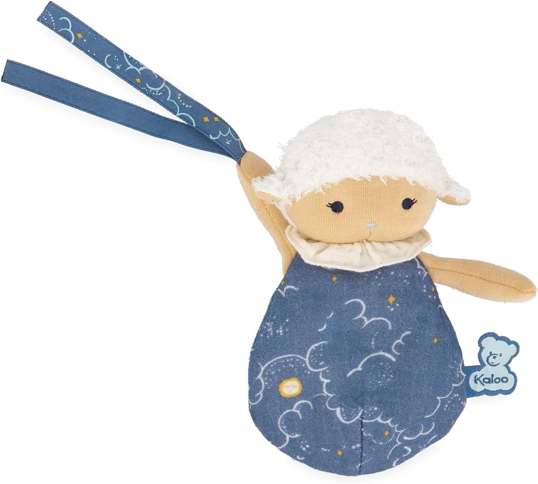 MES 3 DOUDOUS MOUTONS ATTACHE TETINES - 15 CM KALOO
