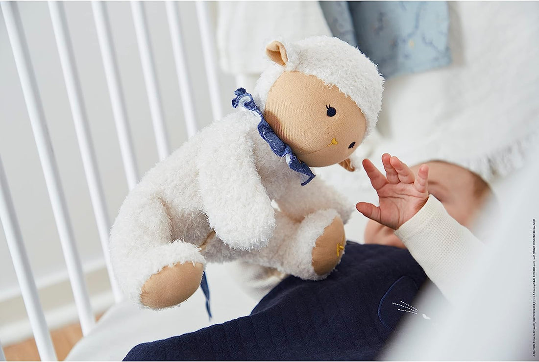 MA PELUCHE MOUTON À SONS APAISANTS - 25 CM KALOO