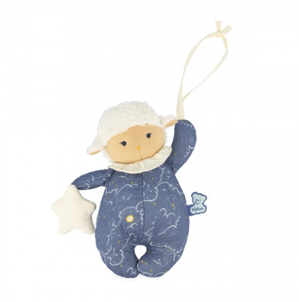 MA PELUCHE NOMADE MOUTON EVEILLE MUSICAL - 20 CM KALOO