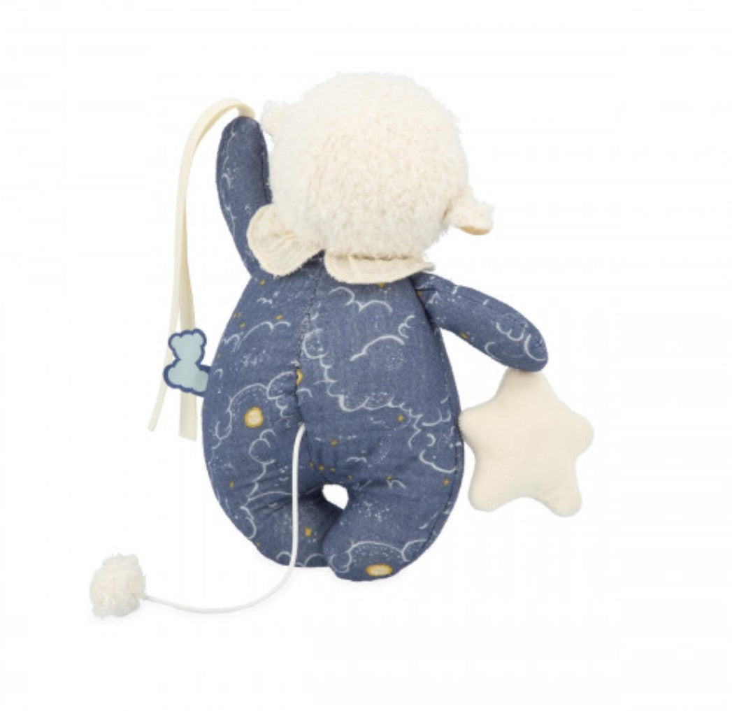 MA PELUCHE NOMADE MOUTON EVEILLE MUSICAL - 20 CM KALOO