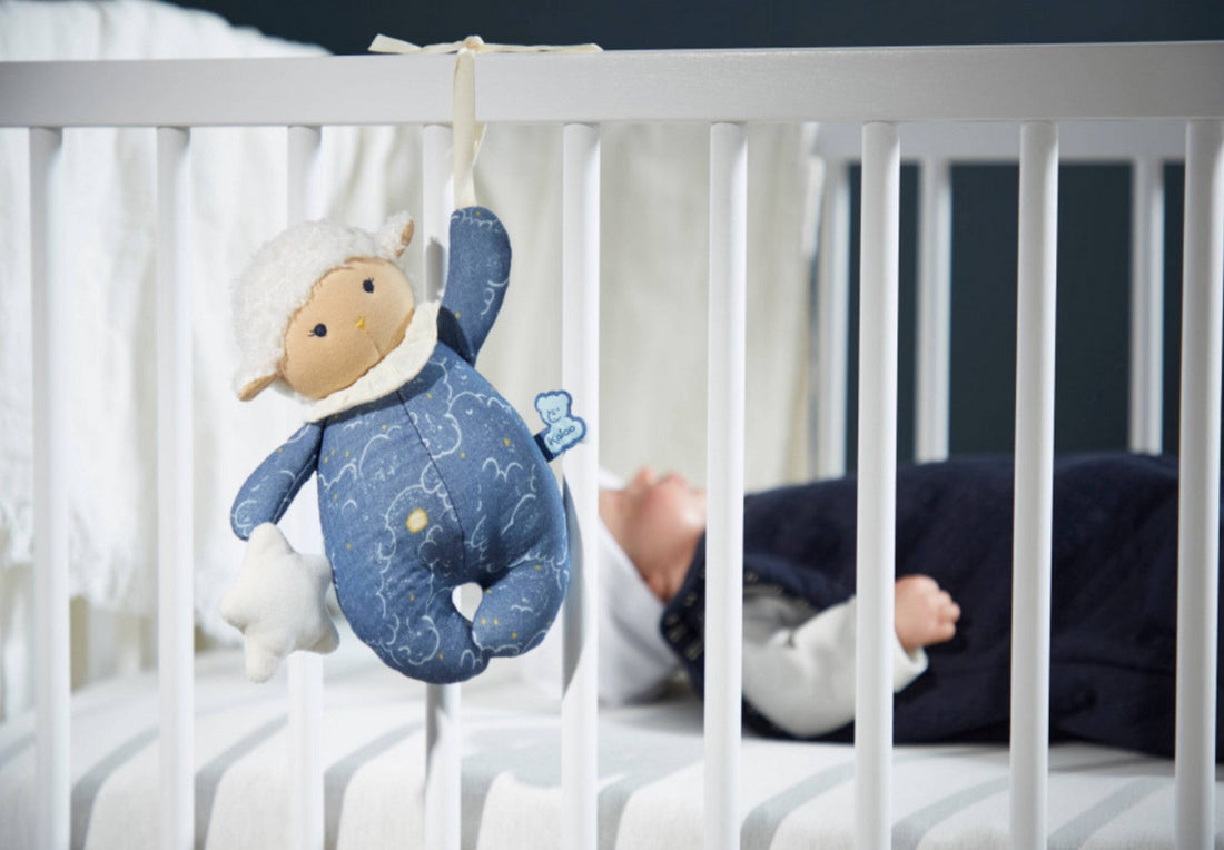 MA PELUCHE NOMADE MOUTON EVEILLE MUSICAL - 20 CM KALOO