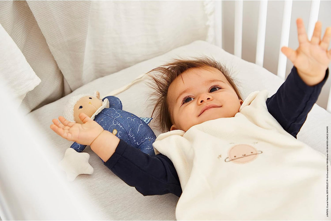 MA PELUCHE NOMADE MOUTON EVEILLE MUSICAL - 20 CM KALOO