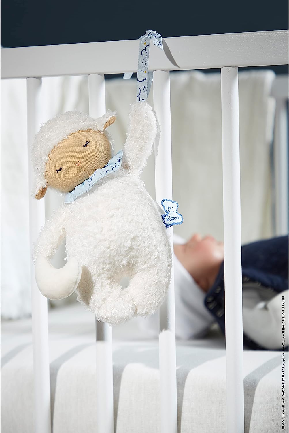 MA PELUCHE NOMADE MOUTON ENDORMI MUSICAL - 20 CM KALOO