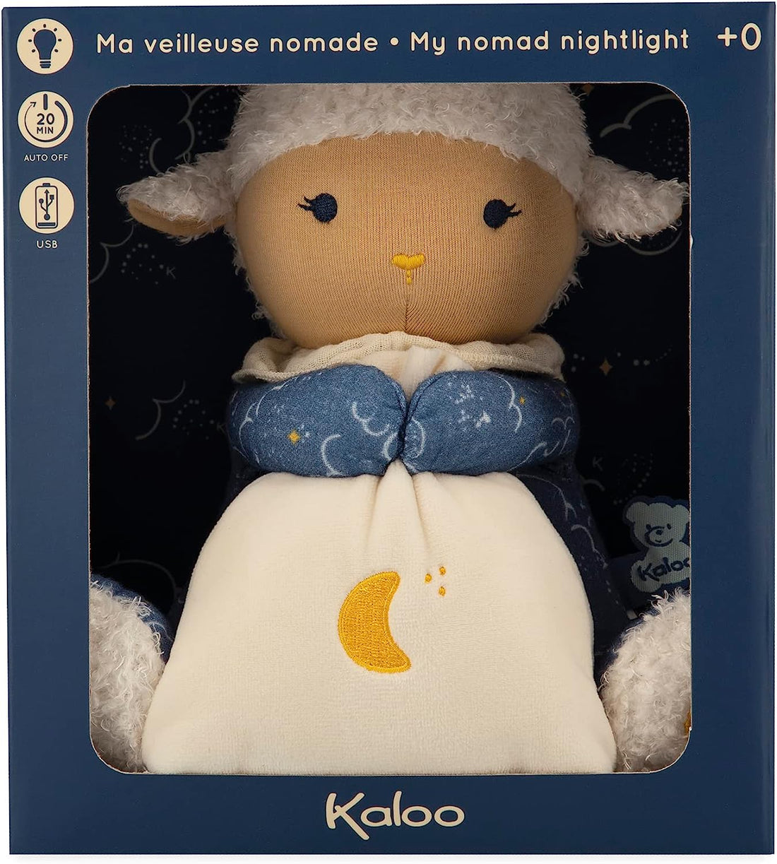 MA VEILLEUSE MOUTON NOMADE  - 20 CM KALOO