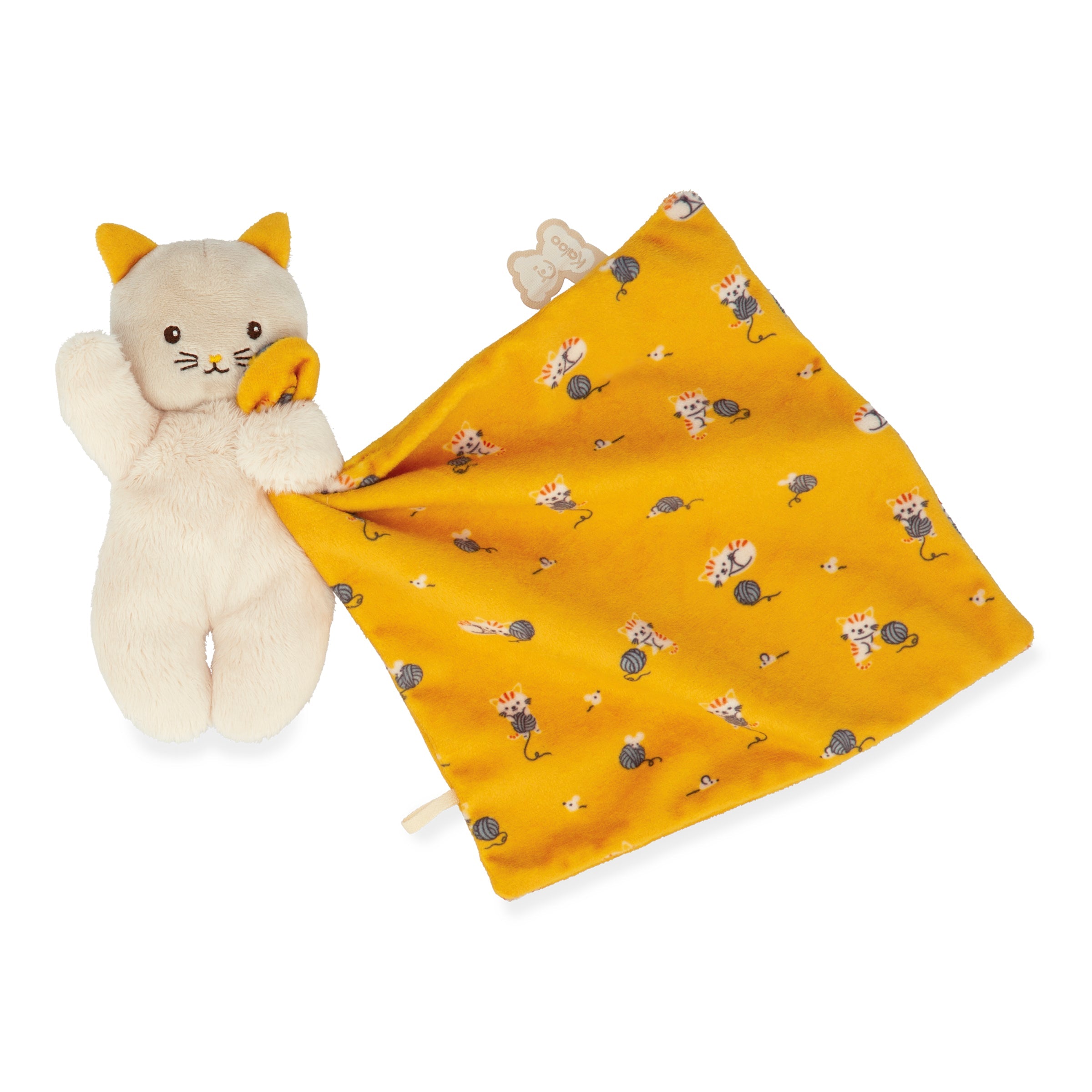 DOUDOU CHAT - JAUNE KALOO