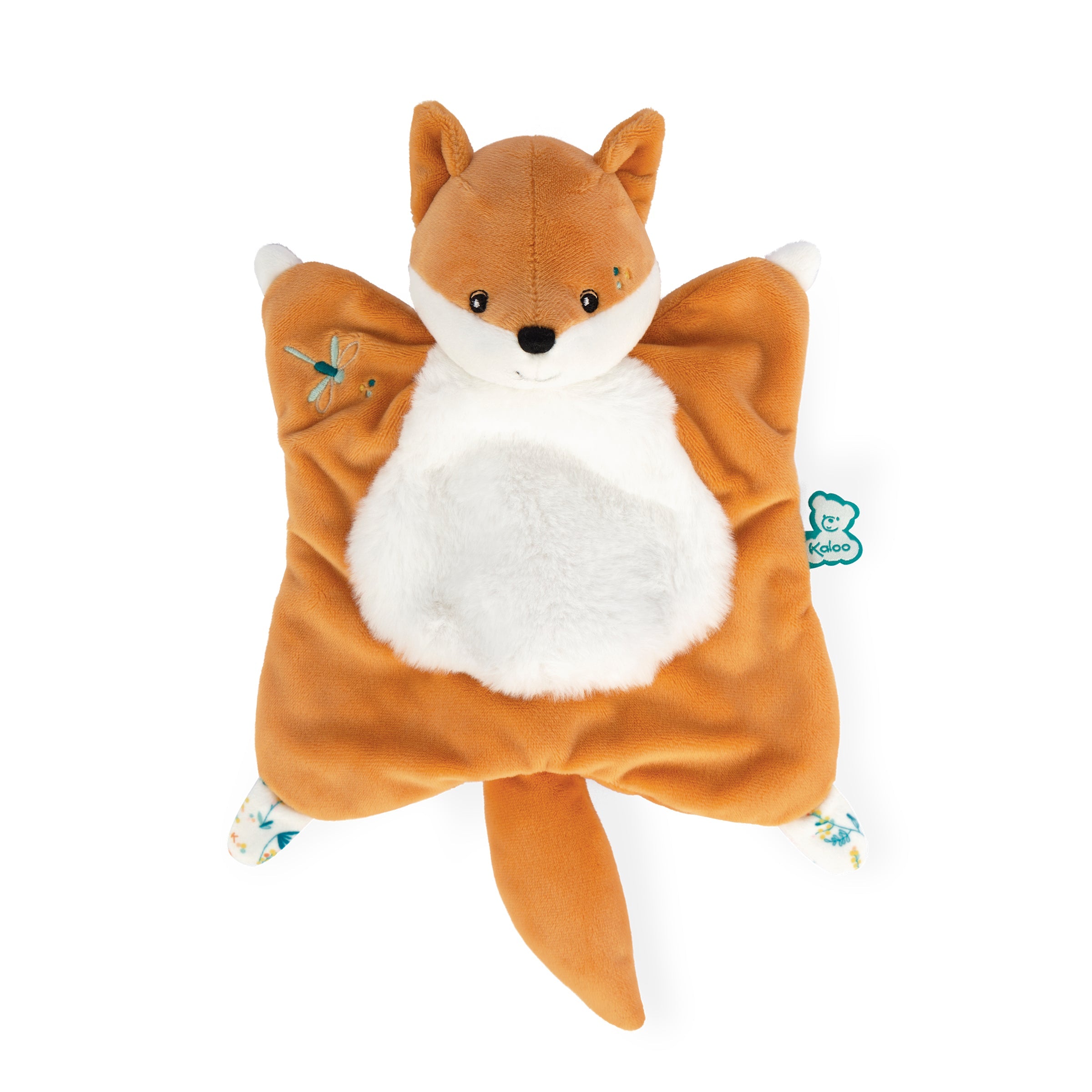 FRIPONS : DOUDOU CARRÉE LÉONARD LE RENARD KALOO