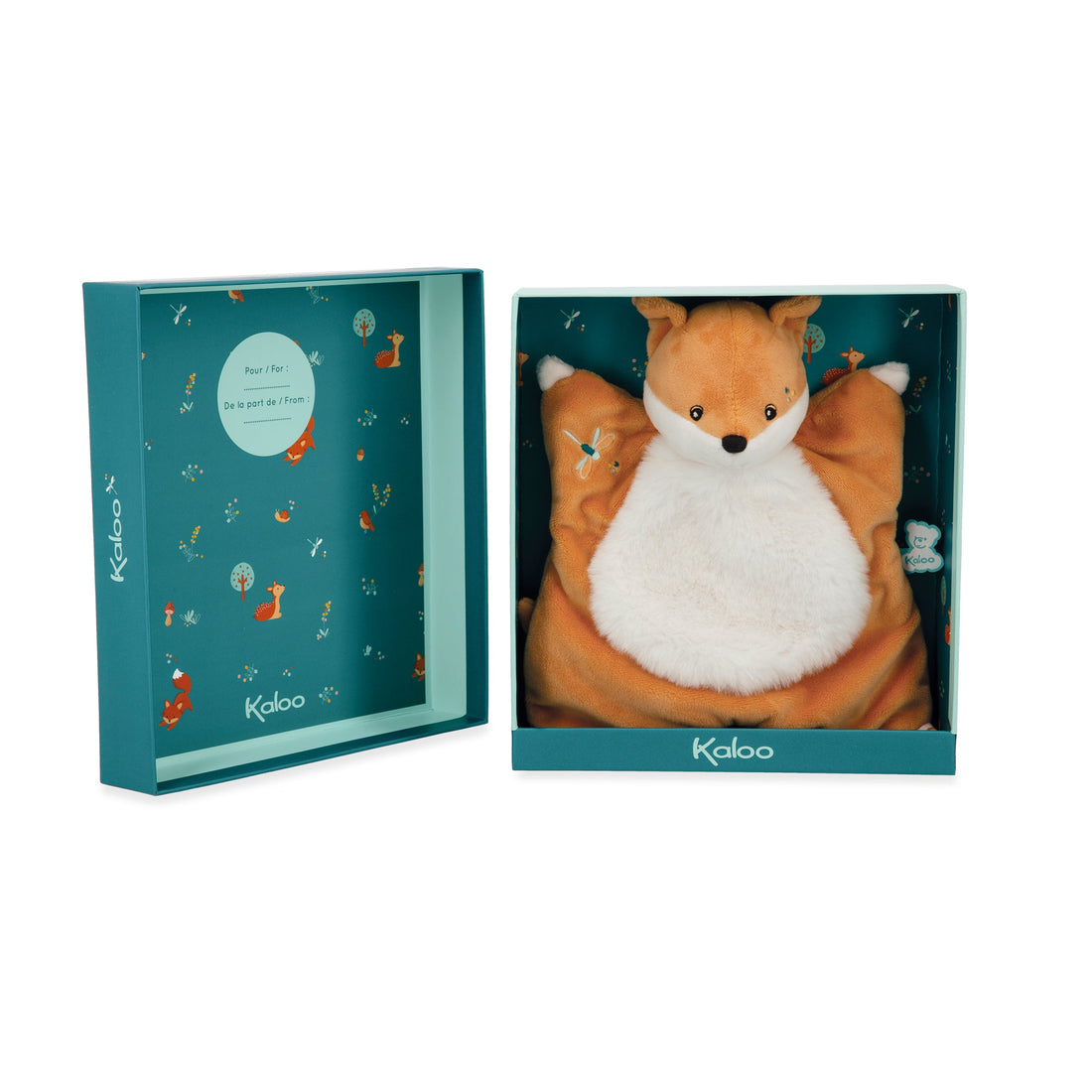 FRIPONS : DOUDOU CARRÉE LÉONARD LE RENARD KALOO
