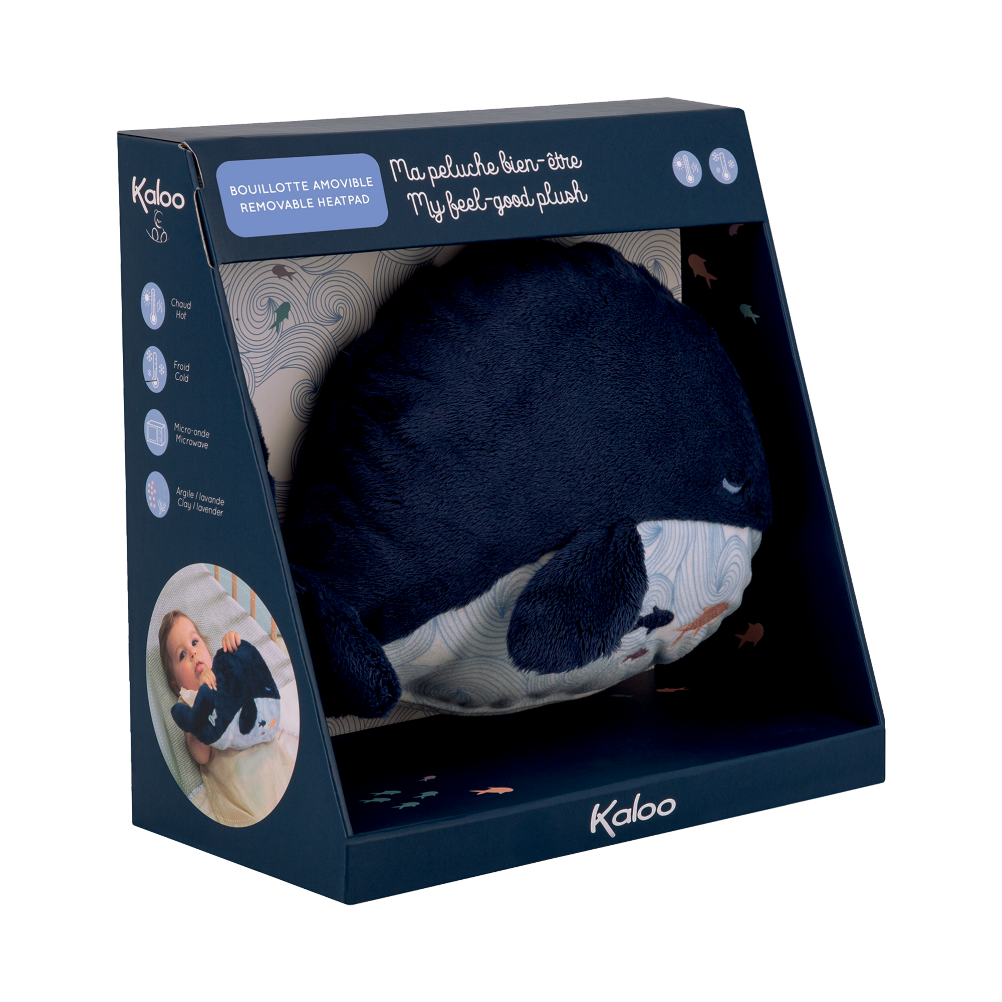 PELUCHE BIEN-ÊTRE - BALEINE KALOO