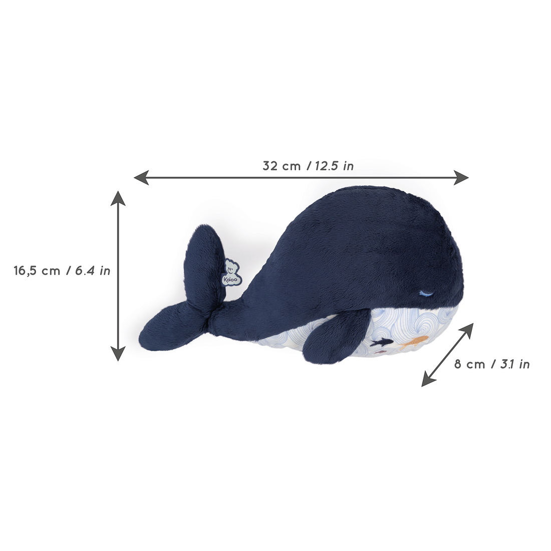 PELUCHE BIEN-ÊTRE - BALEINE KALOO