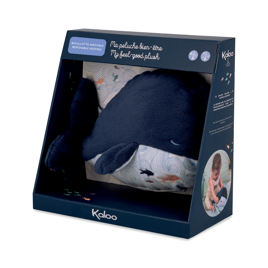 PELUCHE BIEN-ÊTRE - BALEINE KALOO