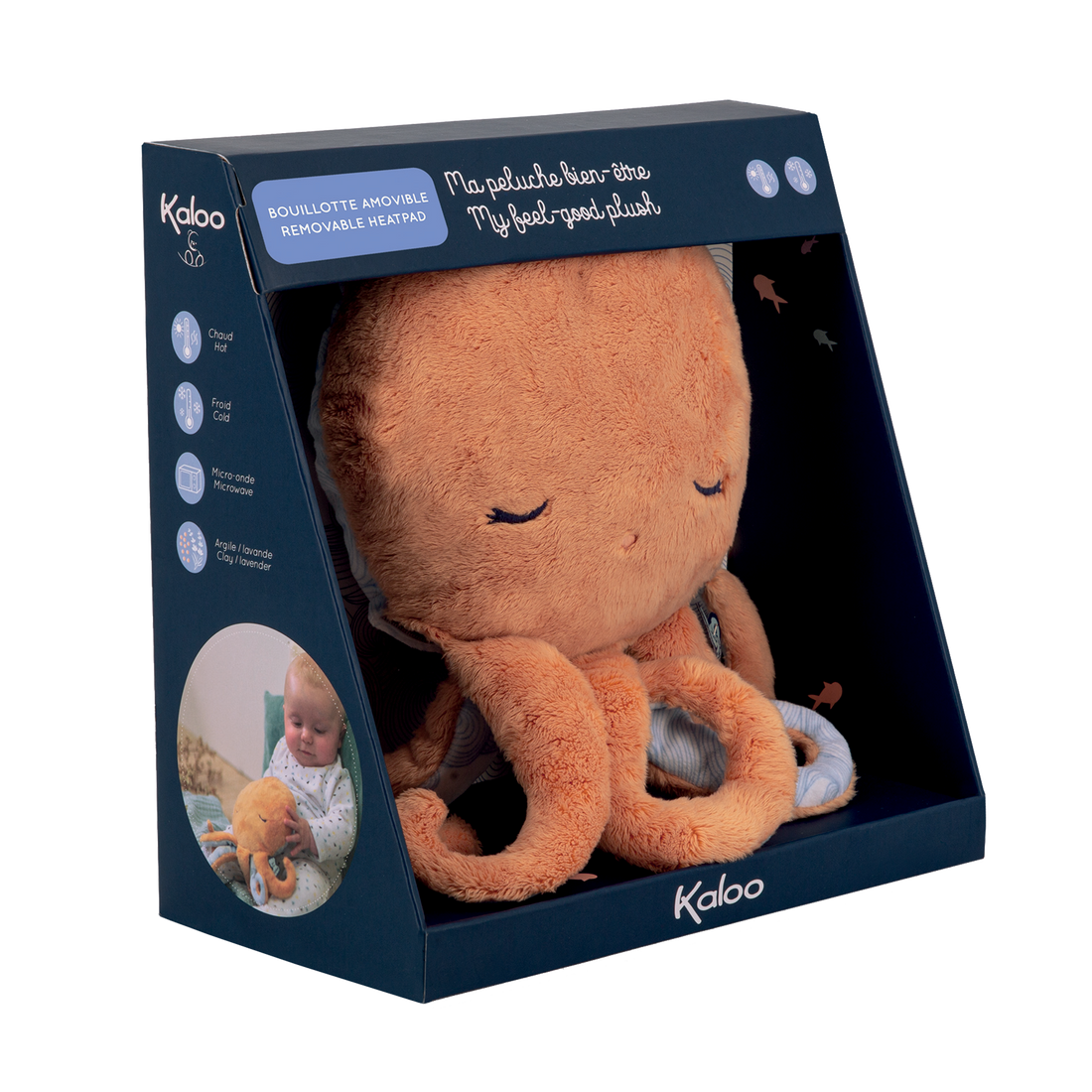 PELUCHE BIEN-ÊTRE - POULPE KALOO