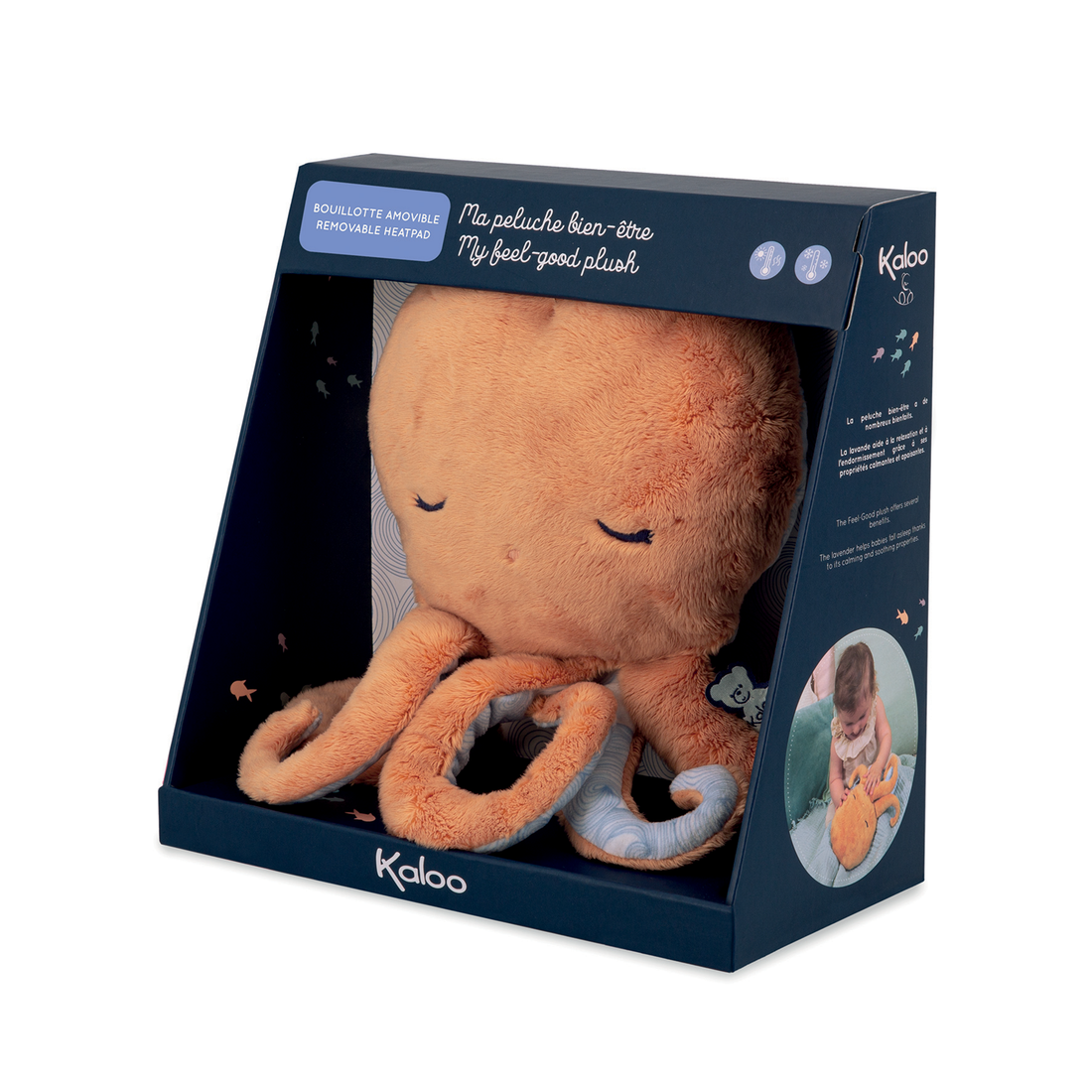 PELUCHE BIEN-ÊTRE - POULPE KALOO