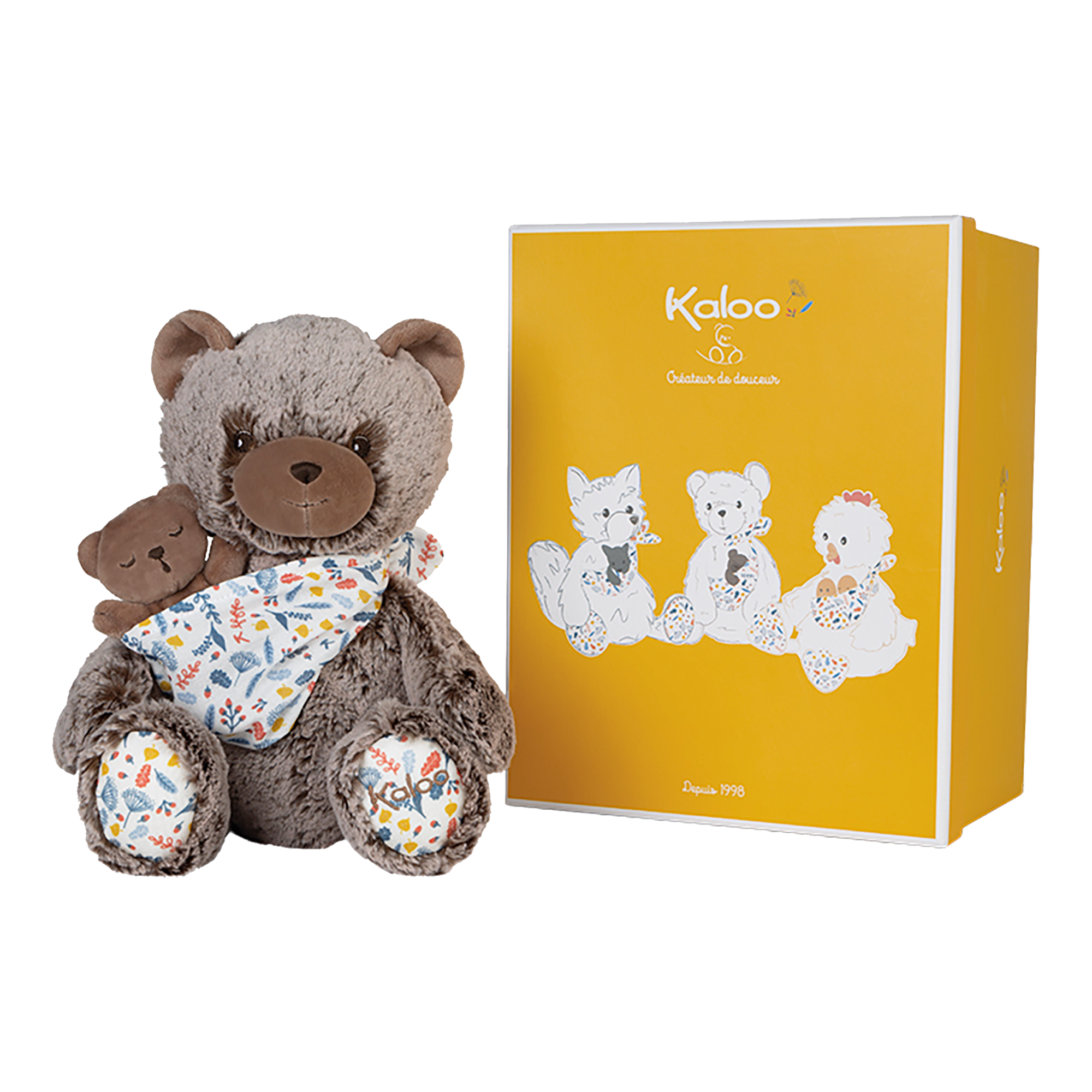 OSCAR : PELUCHE PAPA OURS KALOO