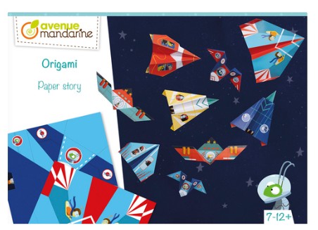 Boîte créative, Origami avions/fusées