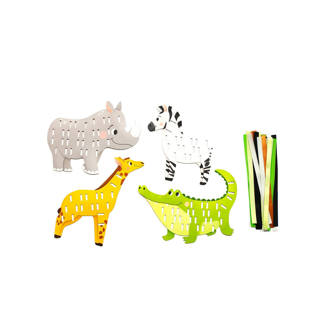 Tissage de rubans, animaux sauvages MY MANDARINE