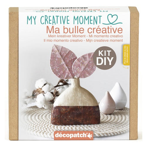 Mon Moment Créatif - Kit Vase/Feuilles DECOPATCH