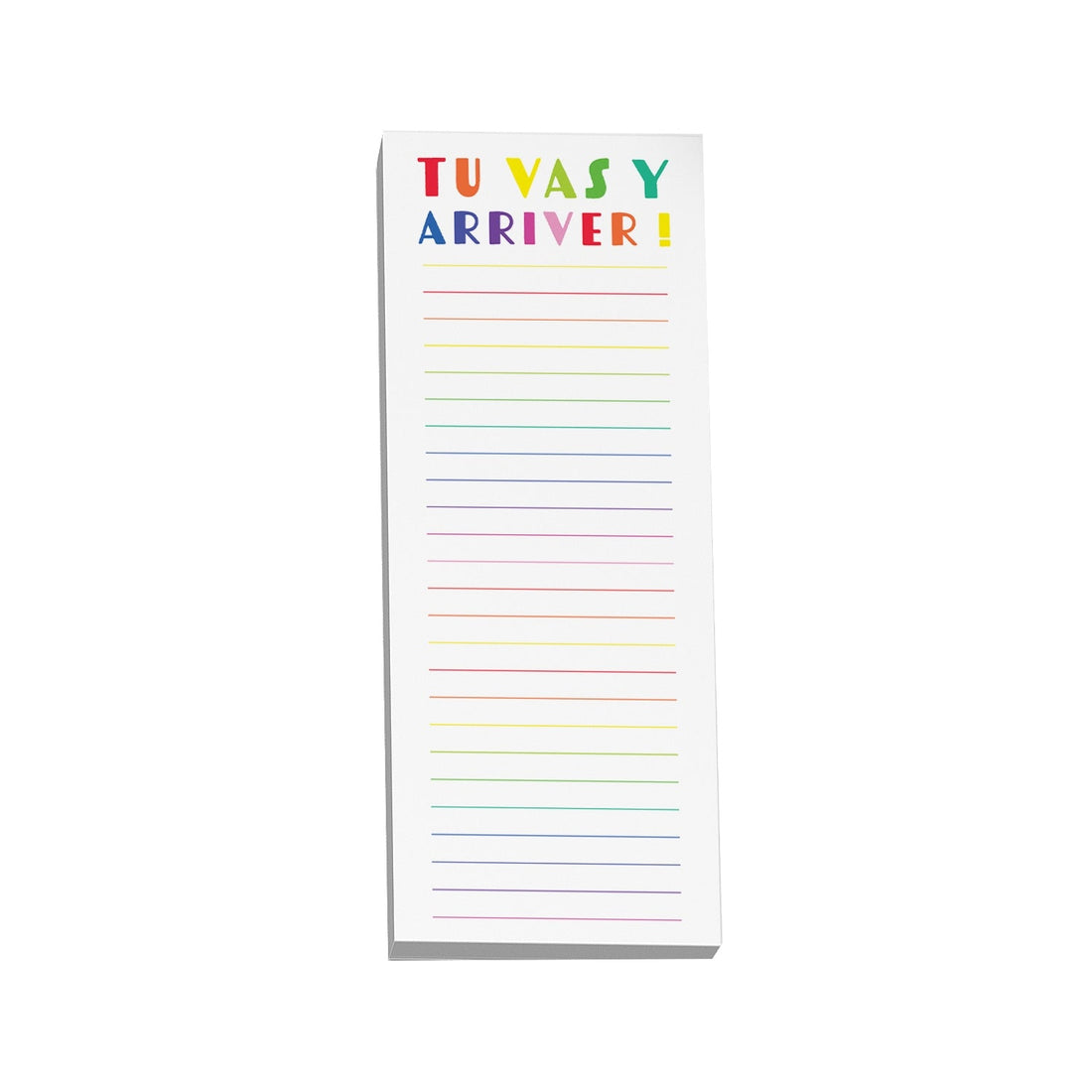 BLOC-NOTES - TU VAS Y ARRIVER (4''X10'') PBI AUTRES