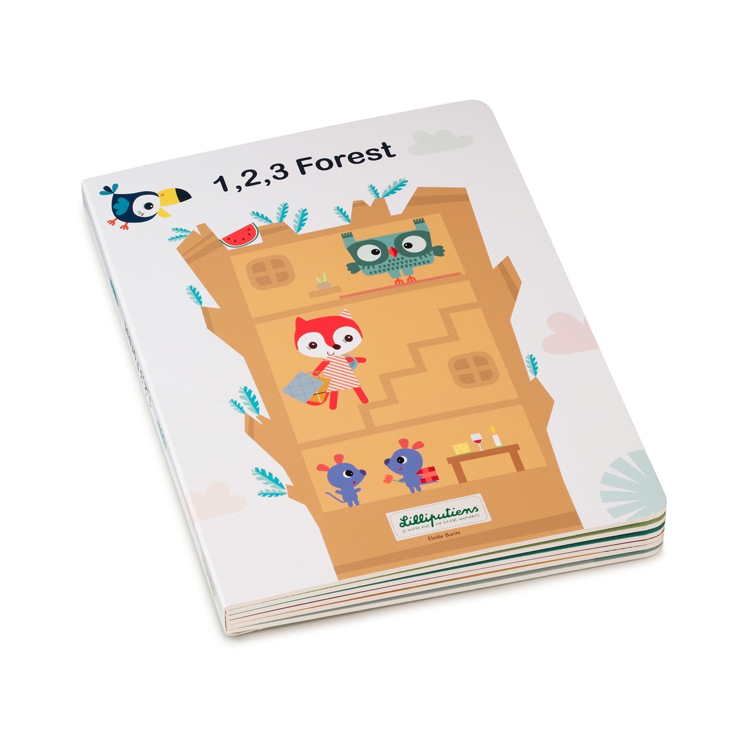 1,2,3 FOREST - MON PREMIER LIVRE PUZZLE LILLIPUTIENS