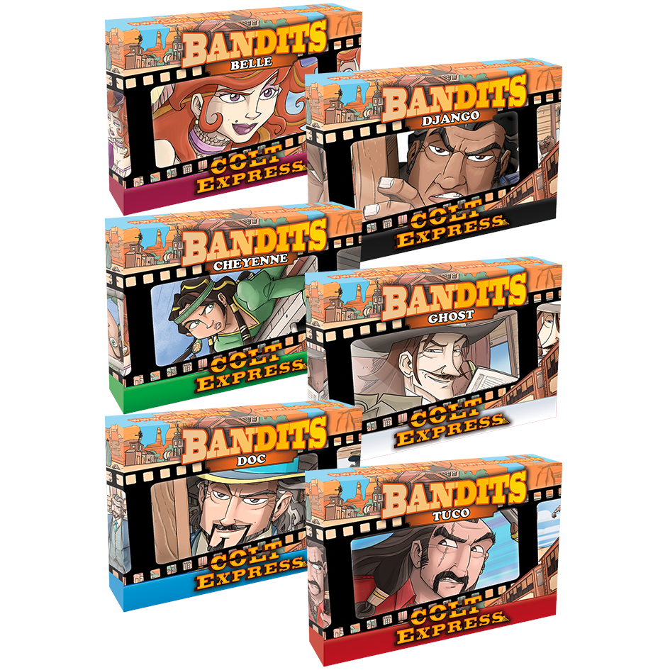 COLT EXPRESS BANDIT: DJANGO LUDONAUTE