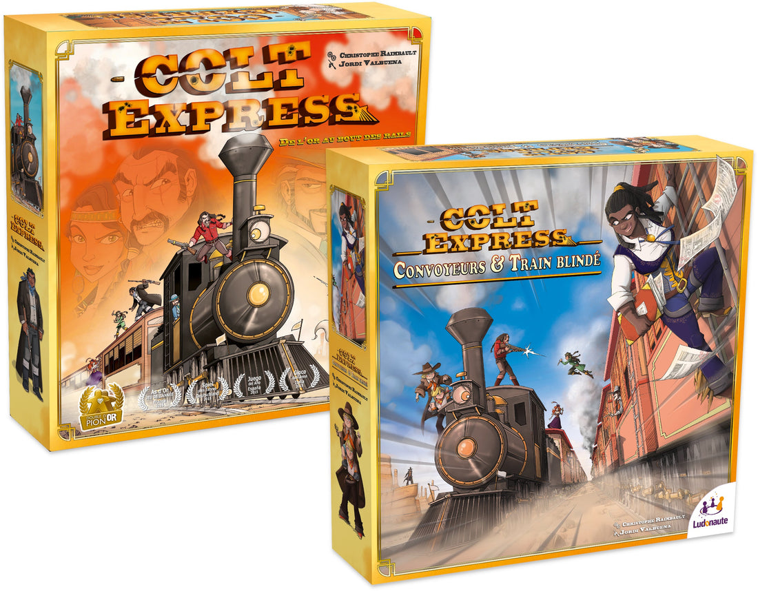 COLT EXPRESS : CONVOYEURS & TRAIN BLINDÉ LUDONAUTE