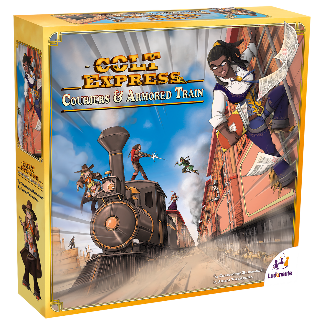 COLT EXPRESS : CONVOYEURS & TRAIN BLINDÉ LUDONAUTE
