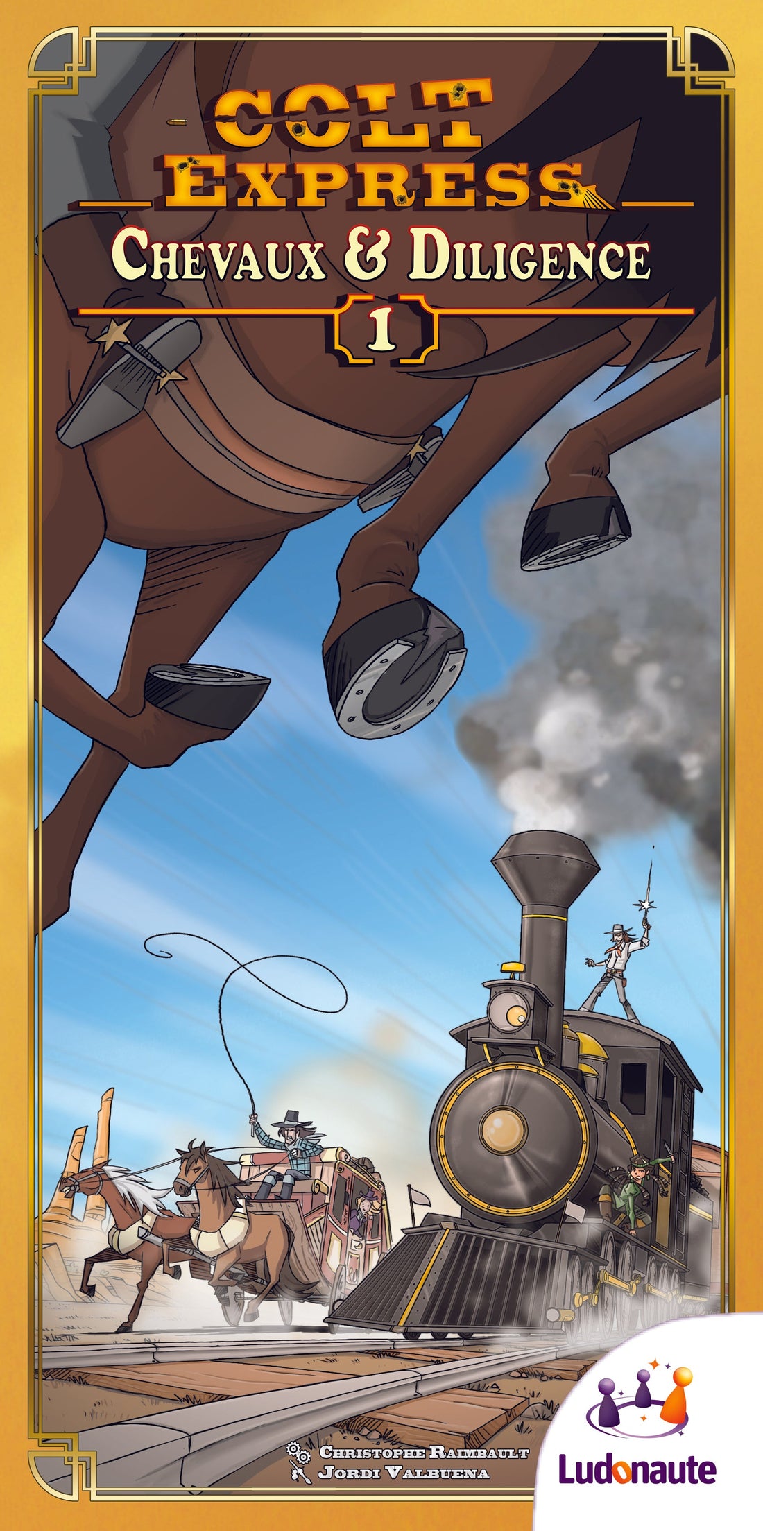 COLT EXPRESS - CHEVAUX ET DILIGENCE LUDONAUTE