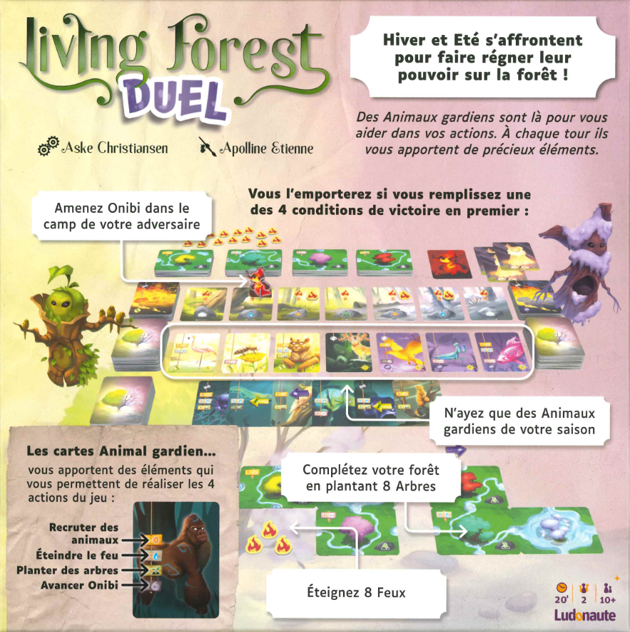 LIVING FOREST - DUEL (FR) LUDONAUTE