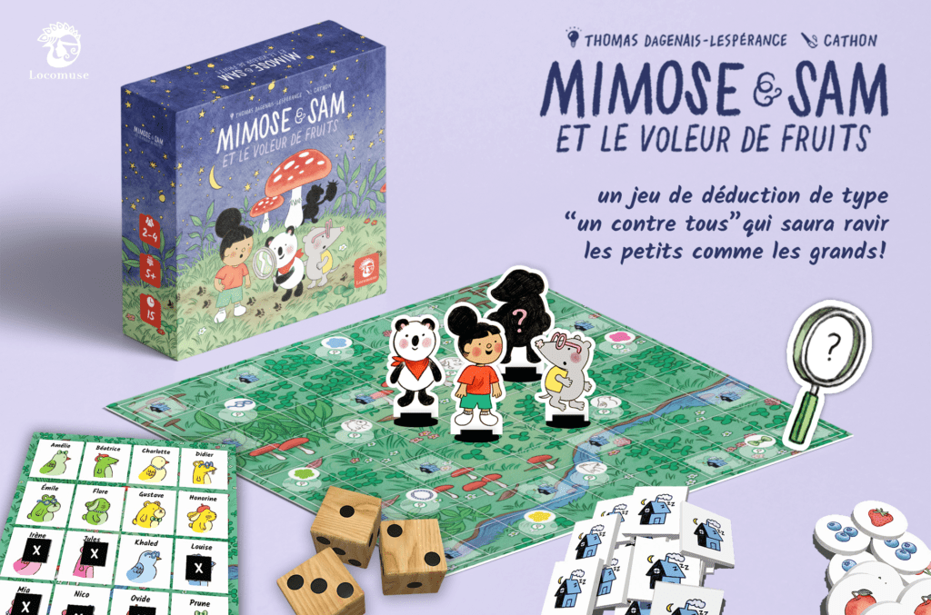 MIMOSE & SAM ET LE VOLEUR DE FRUITS LOCOMUSE