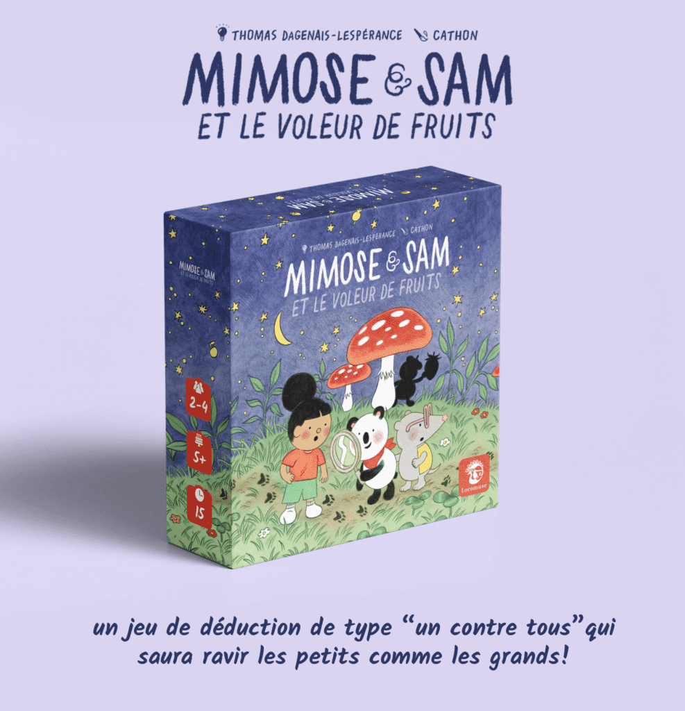 MIMOSE & SAM ET LE VOLEUR DE FRUITS LOCOMUSE