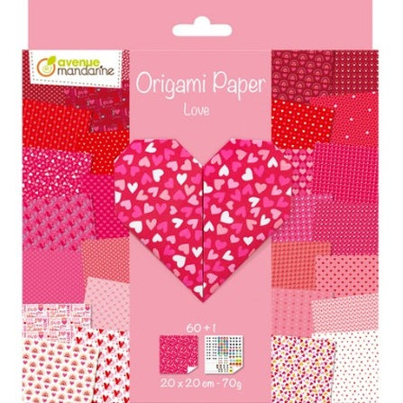Origami : Love 60F 20x20 70g MY MANDARINE