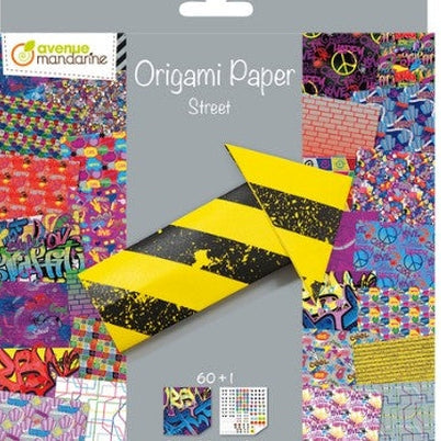 Origami : Street Art 60F 20x20 70g MY MANDARINE