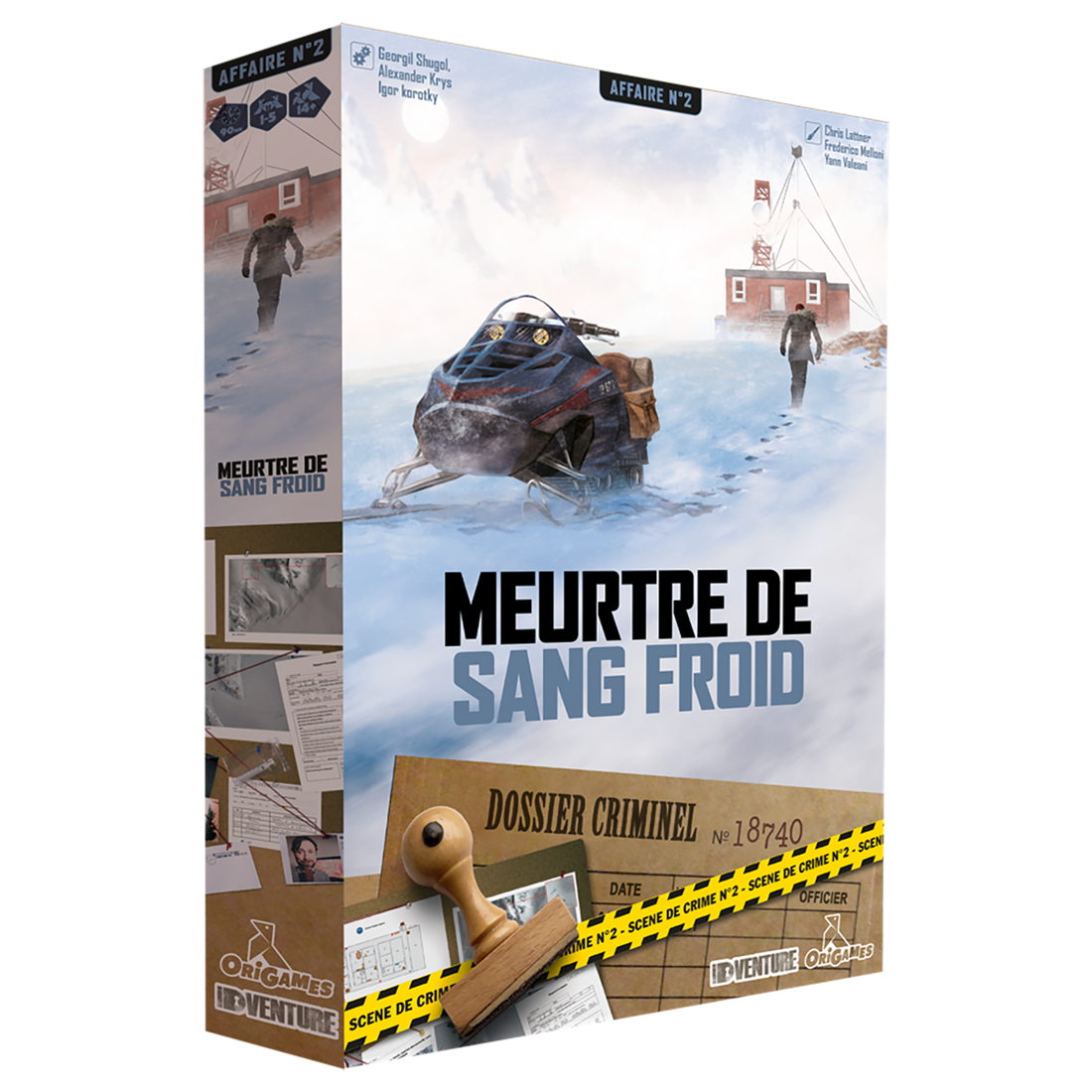 MEURTRE DE SANG FROID ORIGAMES