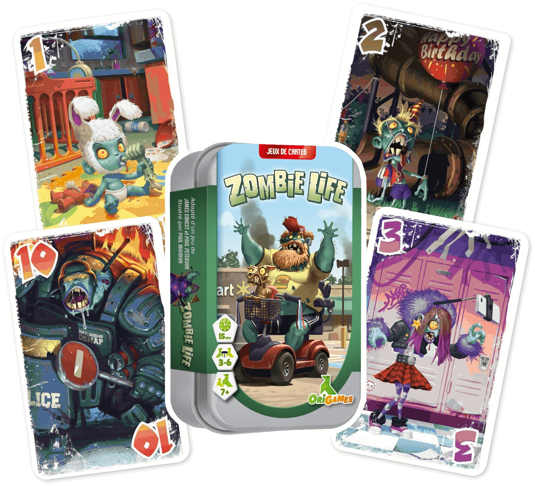 ZOMBIE LIFE (FR) ORIGAMES