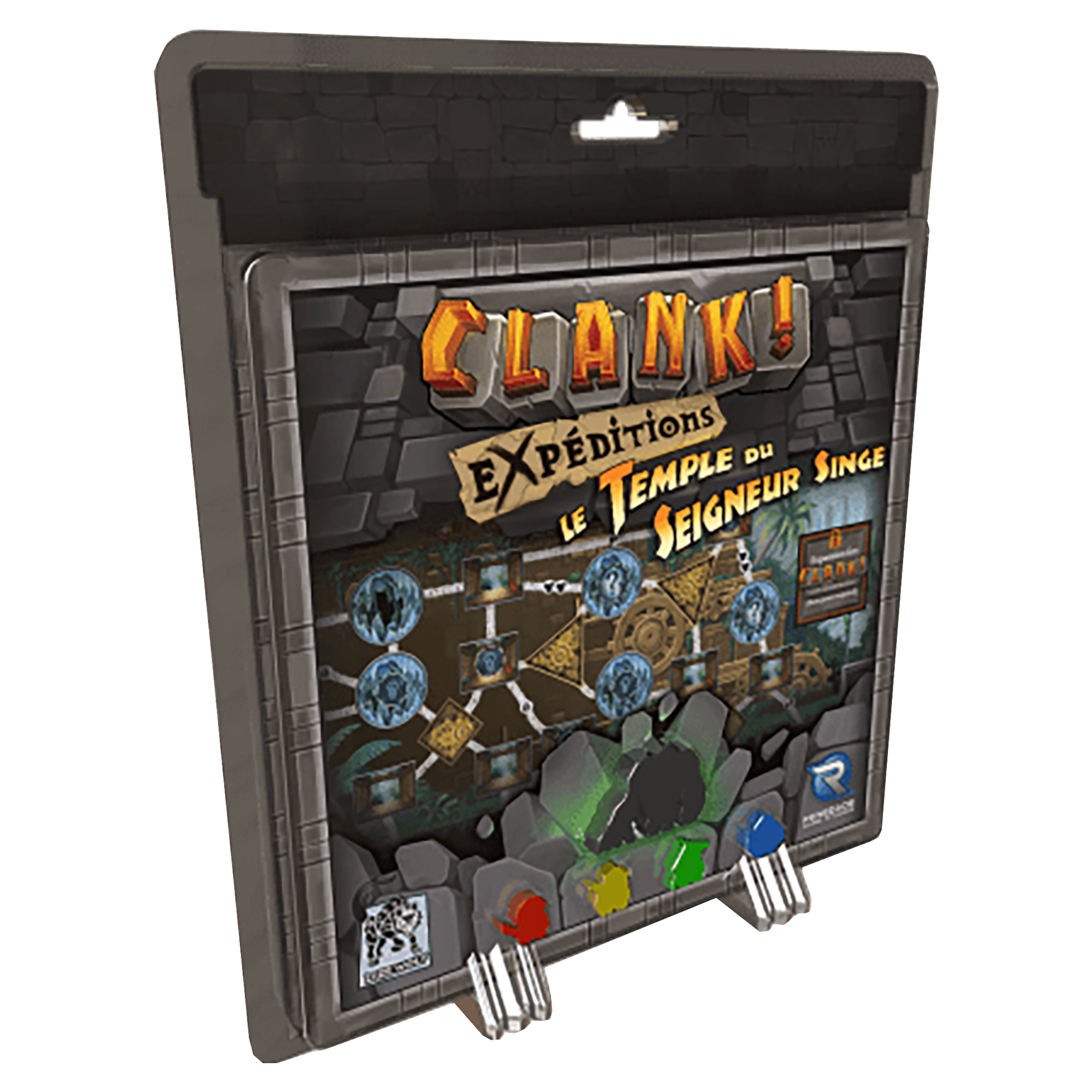 CLANK! EXPÉDITIONS - LE TEMPLE DU SEIGNEUR SINGE ORIGAMES