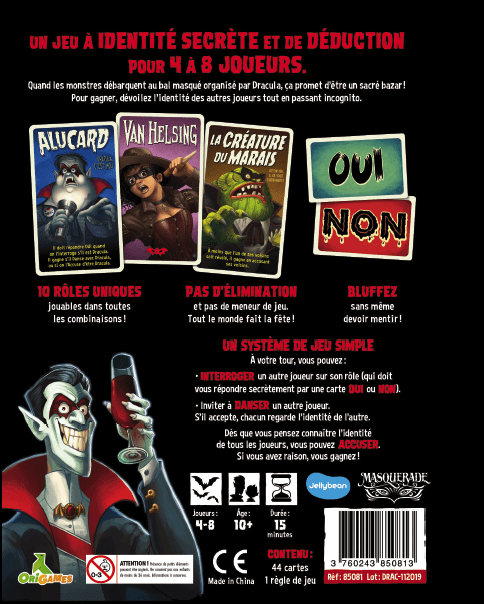 DRACULA FIESTA SANGRIA ORIGAMES
